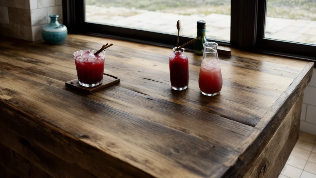 Almíbares caseros para coctelería de autor con ingredientes de cocina, frascos listos para servir