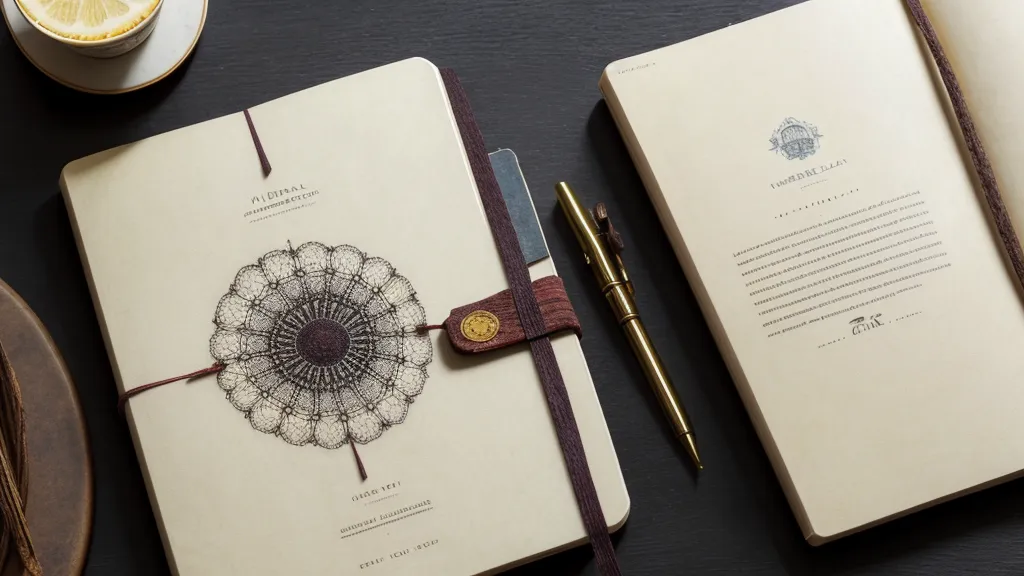 Página de cuaderno con dibujos de técnicas de decoración de cócteles y notas de mixología casera