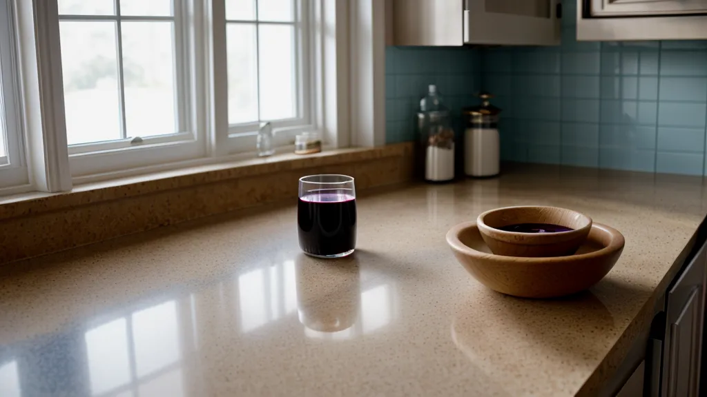 Limón cortado junto a una coctelera lista para un trago de autor con sobras de vino tinto