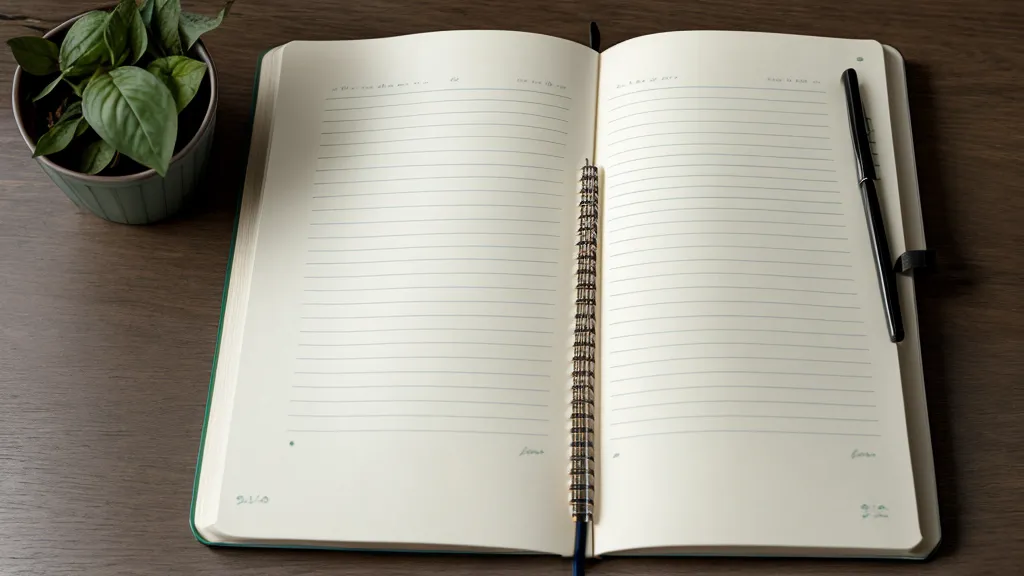 Cuaderno de notas de cata abierto con manchas de café y apuntes manuscritos.