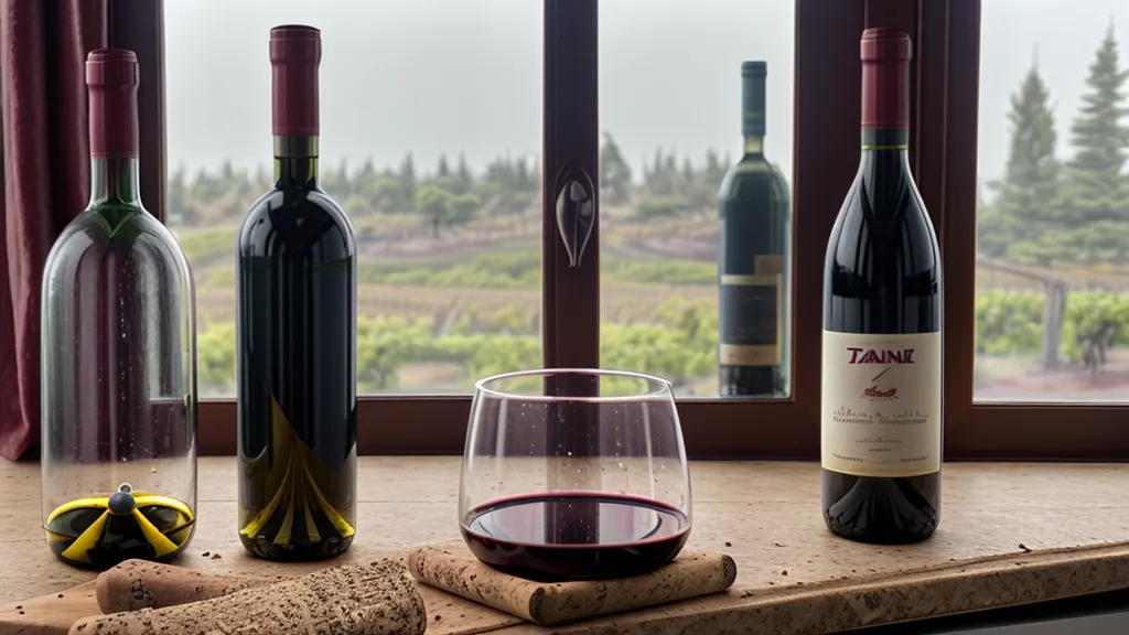 Vino tinto sirviéndose despacio sobre el dorso de una cuchara para lograr capas en un cóctel