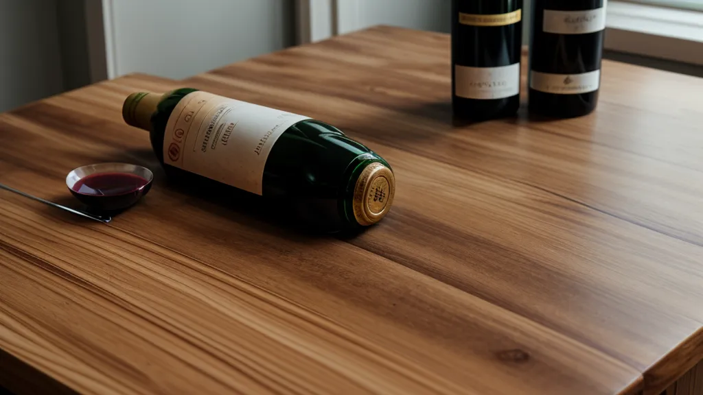 Distintas ideas de cócteles fáciles con vino tinto servidos sobre la mesada